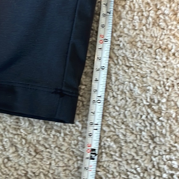 Adidas Mens Shorts Chino Golf Black CoolMax Polyester 10" Inseam - Picture 4 of 8